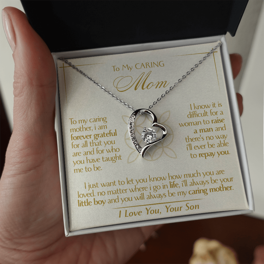 To My Mom - Beautiful Gift Set - Forever Love Necklace - MFL001