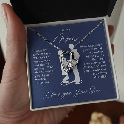 To My Mom - Beautiful Gift Set - Forever Love Necklace - MFL002