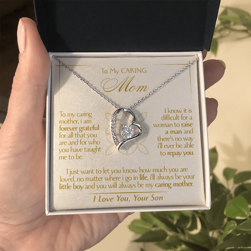 To My Mom - Beautiful Gift Set - Forever Love Necklace - MFL001