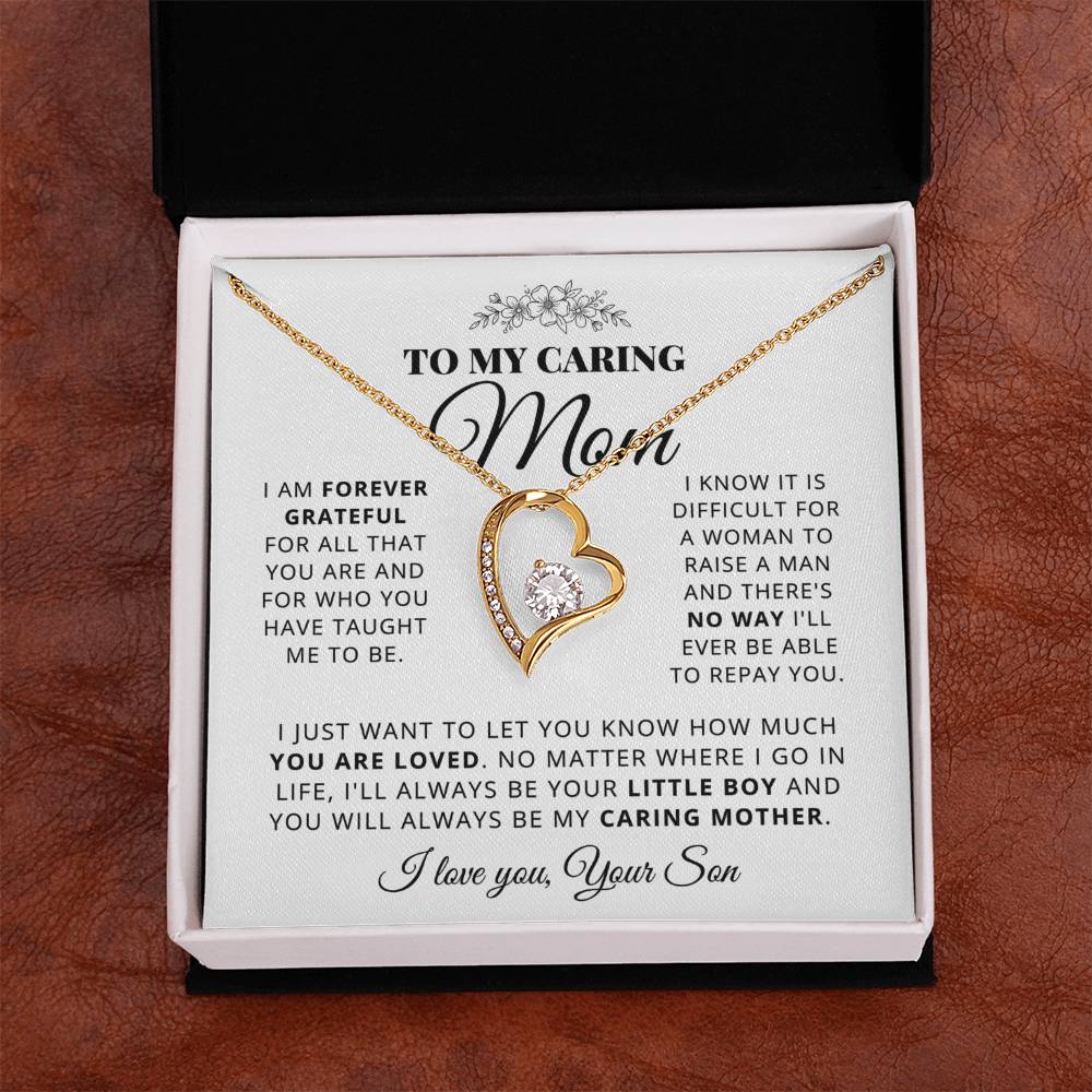 To My Mom - Beautiful Gift Set - Forever Love Necklace - MFL003