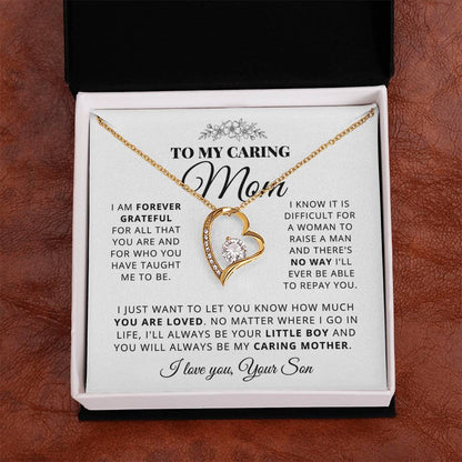 To My Mom - Beautiful Gift Set - Forever Love Necklace - MFL003