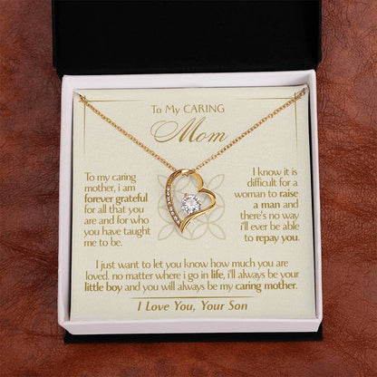 To My Mom - Beautiful Gift Set - Forever Love Necklace - MFL001