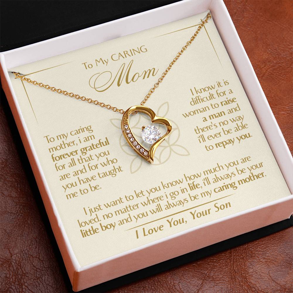 To My Mom - Beautiful Gift Set - Forever Love Necklace - MFL001