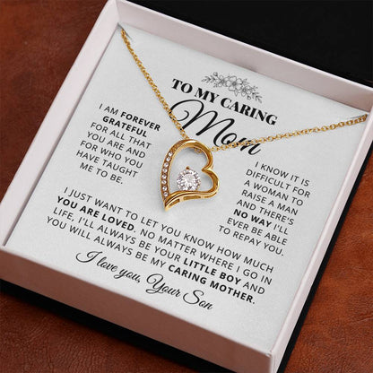 To My Mom - Beautiful Gift Set - Forever Love Necklace - MFL003