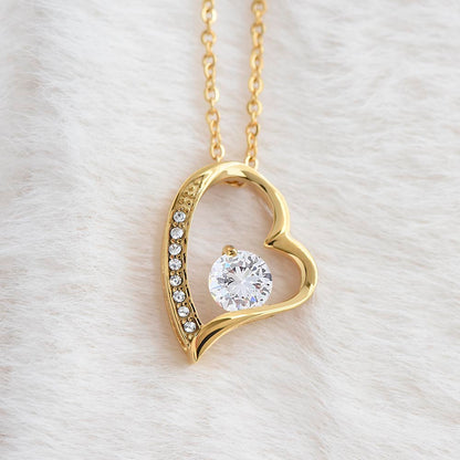To My Daughter - Love Dad - Beautiful Gift Set - Forever Love Necklace - DFL013