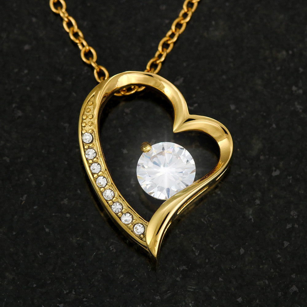 To My Daughter - Love Dad - Beautiful Gift Set - Forever Love Necklace - DFL012