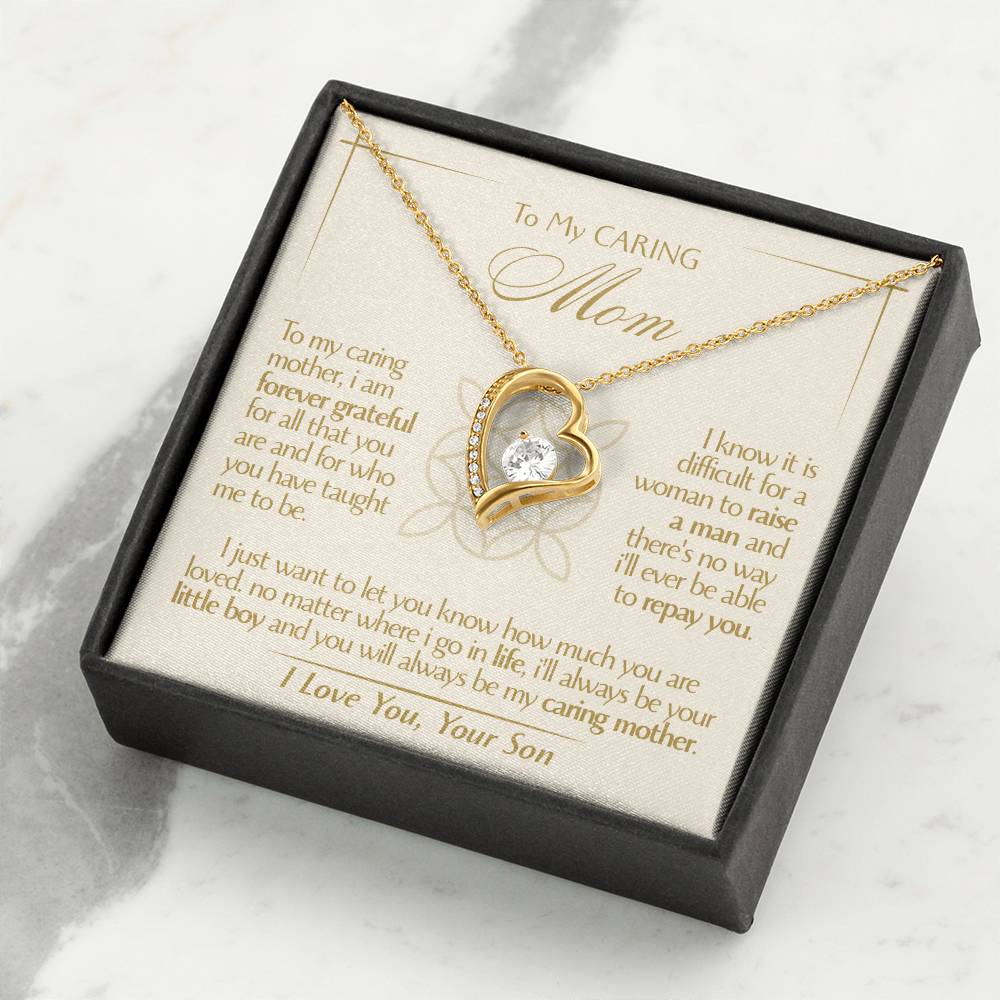 To My Mom - Beautiful Gift Set - Forever Love Necklace - MFL001