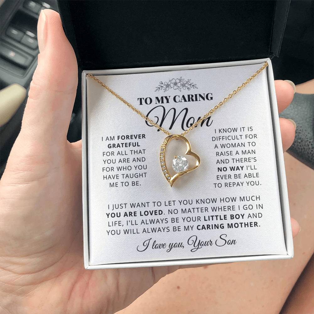 To My Mom - Beautiful Gift Set - Forever Love Necklace - MFL003